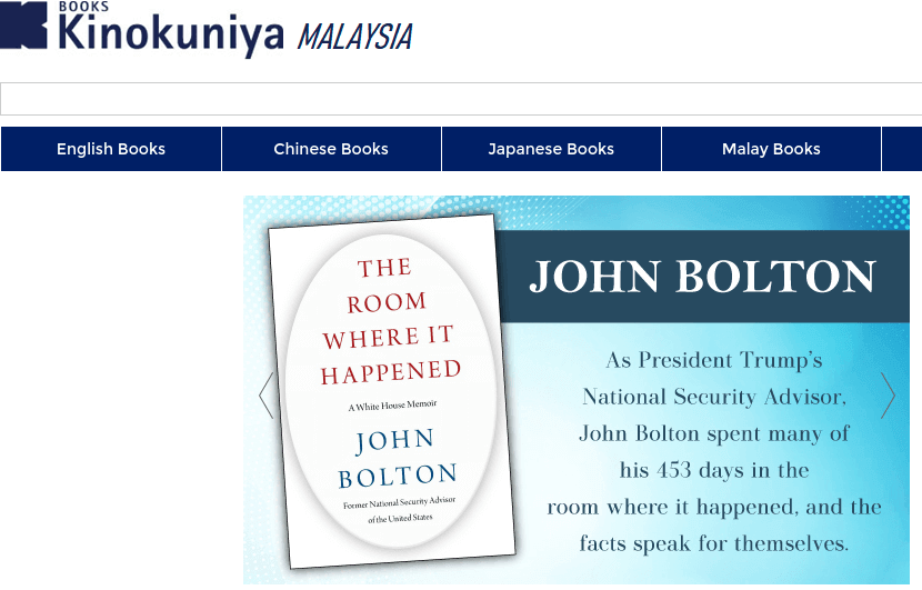 Kinokuniya Malaysia 馬來西亞