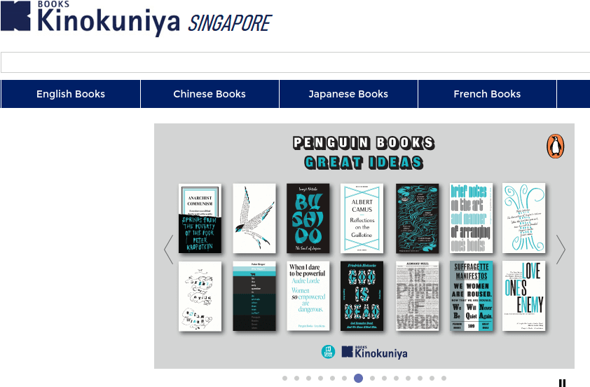 Kinokuniya Singapore 新加坡